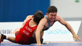 Қазақстандық спортшы грек-рим күресінен Азия чемпионатының финалына шықты