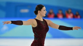 Софья Самоделкина қысқа бағдарлама қорытындысы бойынша Азия ойындарында төртінші орын алды