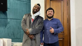 Франк Чамисо Астанаға келді