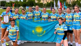 Молодежная сборная Казахстана по регби выиграла серебро турнира в Ташкенте