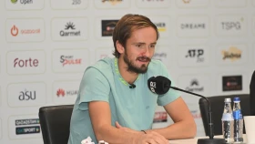 Даниил Медведев: «В Алматы приятно играть — это самый близкий к дому турнир»