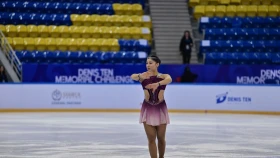 Қазақстан әйелдер құрамасы мәнерлеп сырғанаудан Грузиядағы Trialeti Trophy турнирінде өнер көрсетті