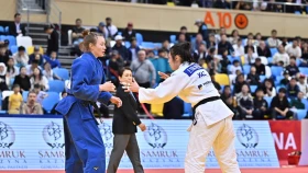 Ряд казахстанских дзюдоистов проиграли в 1/8 финала Grand Slam в Астане