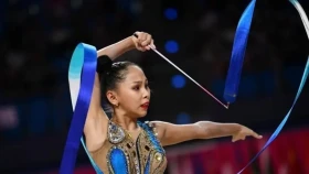 Көркем гимнастика: Қазақстан Азия чемпионатында жалпыкомандалық есепте 2-орын алды