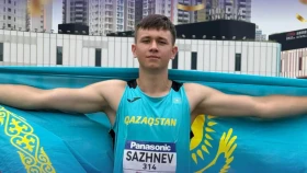 Максим Сажнев — чемпион Азии и рекордсмен Казахстана!