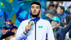 Ризабек Айтмұхан: Олимпиада ойындарына қатысу үшін 97 кг салмақта өнер көрсетуге дайындалудамын