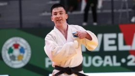 Два казахстанца в очной схватке оспорили медаль чемпионата Азии по дзюдо
