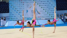 Көркем гимнастикадан Қазақстан командасы Болгарияда екі медаль жеңіп алды