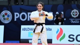 Абиба Абужакынова взяла бронзу на Grand Slam в Абу-Даби