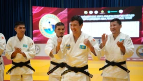 Қарағандылық дзюдошы Дастан Жұмажанов Асқар Шайхиевті еске алуға арналған республикалық турнирдің бас жүлдесін иеленді.