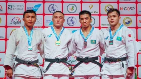 Белгілі дзюдошы Кәмила Берліқаштың күйеуі ел чемпионатының жүлдегері атанды