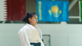 Аруна Джангельдина вышел в полуфинал Исламских игр