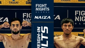 Еще одна замену в бою Гасанзаде на турнире NAIZA и Fight Night