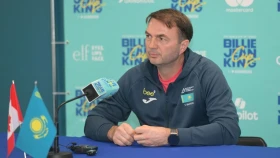 Юрий Щукин подвел итоги выступления сборной Казахстана в Кубке Билли Джин Кинг