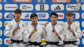 Казахстанские спортсмены завоевали четыре медали на Кубке Европы по дзюдо среди молодежи