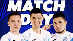 Ринат Алюетовтың турдың орталық матчындағы дебюті. «Ертіс» – «Каспий» матчының тікелей эфирі