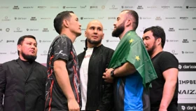 Дәулет Өсербай үшінші кәсіби жекпе-жекте жеңіске жетті (видео)