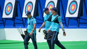 Мергендер ширек финалға өте алмады