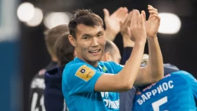 Нуралы Алип забил второй гол за «Зенит»