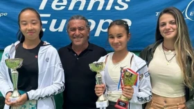 Алибек Булешевтің қызы Албаниядағы теннис турнирінде жеңіске жетті