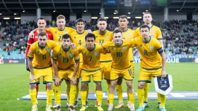 Сборная Казахстана по футболу осталась на 109-м месте в рейтинге ФИФА