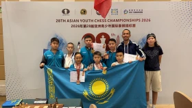Три золотые медали в рапиде завоевали казахстанцы на юношеском чемпионатеАзии-2026 по шахматам