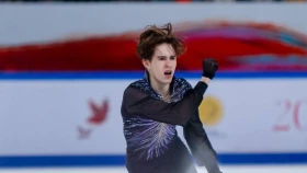 Михаил Шайдоров - первый казахстанский фигурист в финале Гран-При