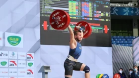 Казахстан завоевал «серебро» на чемпионате Азии по тяжелой атлетике