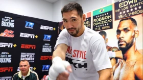 Алимханулы сделал вес перед боем с Михайловичем