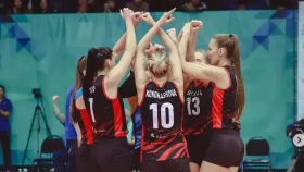 Волейбол: «Тұранды» жеңген «Берел» бірінші орынға көтерілді