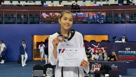 Казахстанка завоевала бронзу международного турнира в ОАЭ