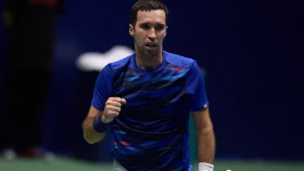 Кукушкин выиграл свой первый матч на турнире в Португалии