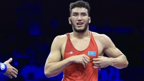 Ризабек Айтмухан – серебряный призер чемпионата Азии по борьбе