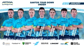 «Астана» объявила состав на первые гонки в 2024 году