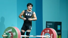 Едыге Емберды завоевал ещё две медали на Играх исламской солидарности по тяжёлой атлетике