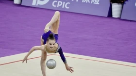 Милана Парфилова вошла в число лучших на этапе Кубка мира по художественной гимнастике