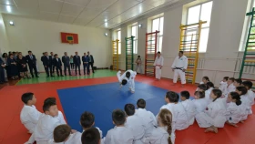 В Астане открылся первый школьный спортивный зал дзюдо в рамках программы «Judo in Schools»