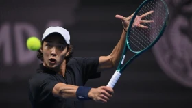 Теннисші Әмір Омарханов алғаш рет ересектер арасындағы турнирде жеңіске жетті