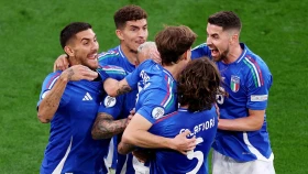 Игроки сборной Италии повторили достижение испанцев на Евро