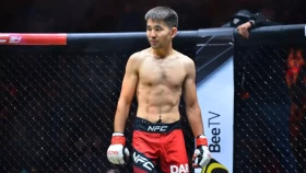 Арман Әшімов 37 жастағы жапониялық файтерден жеңіліп қалды