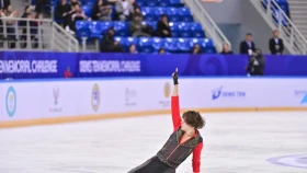 Михаил Шайдоров АҚШ-та өткен Гран-при кезеңінде қысқа бағдарламада үшінші орын алды