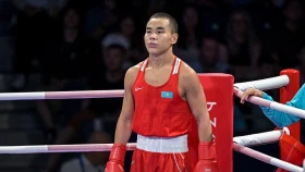 Базарбайулы вышел в четвертьфинал Олимпиады