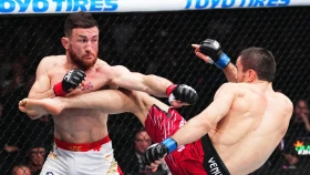 Мераб Двалишвили Нурмагомедовты жеңіп, UFC чемпиондық белбеуін қорғады