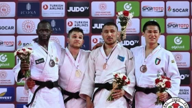 Пара дзюдошылар Түркиядағы турнирде қос жүлде иеленді