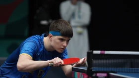 Алан Курмангалиев вышел в 1/4 финала молодежного чемпионата мира по настольному теннису