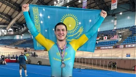 Казахстанские велосипедисты завоевали «бронзу» в последний день чемпионата Азии