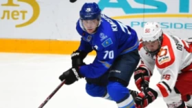 «Снежные Барсы» сырт алаңда «Авто» командасынан жеңіліп қалды