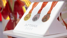 Дүниежүзілік көшпенділер ойындарының медалі таныстырылды