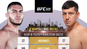 Дияр Нургожай проведет бой 8 марта в UFC