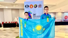 Братья Жауынбай завоевали четыре медали на 24th ASEAN+ Age-Group Chess Championships 2026